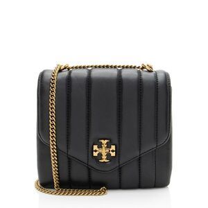 Tory Burch Leather Kira Square Crossbody